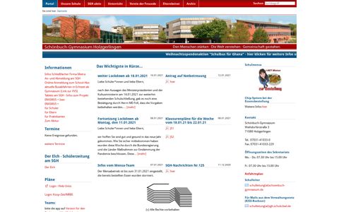 SGH Portal - Schönbuch-Gymnasium Holzgerlingen