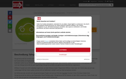 Mitfahrgelegenheit fahrgemeinschaft.de: Erfahrungsberichte ...