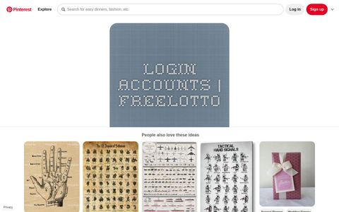 Login - Accounts | FreeLotto | Play lottery, Online cash, Lottery ...