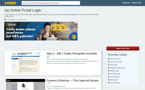 Jrp Online Portal Login - Loginii.com