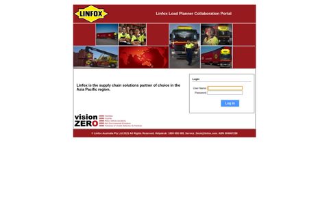 Linfox Load Planner Portal
