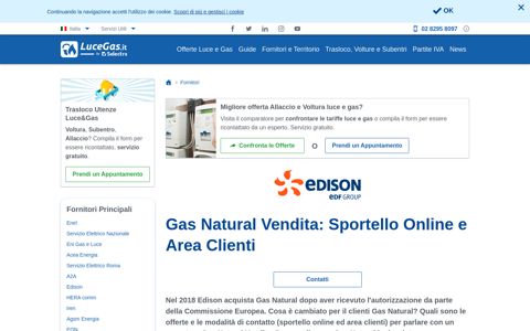 Gas Natural Vendita: Sportello Online e Area Clienti