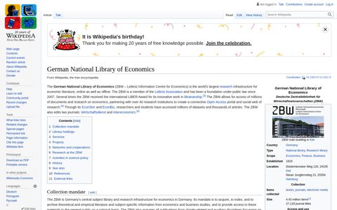 German National Library of Economics - Wikipedia