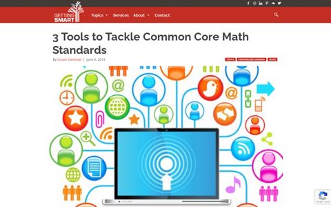 3 Tools to Tackle Common Core Math Standards | Getting Smart