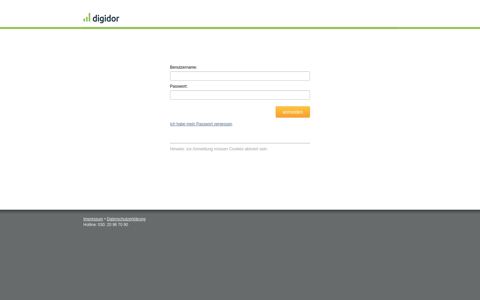 digidor Marketing-Plattform - Administration