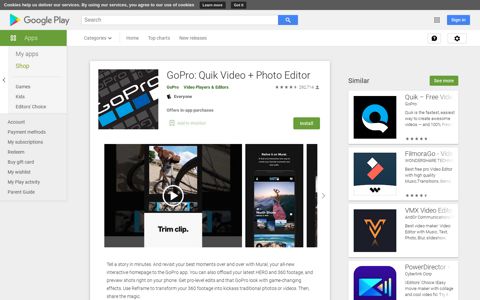 GoPro: Quik Video + Photo Editor - Apps on Google Play