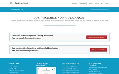 JustRechargeNow App | Just Recharge Now!