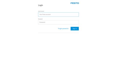 Sign In - Festo Projects