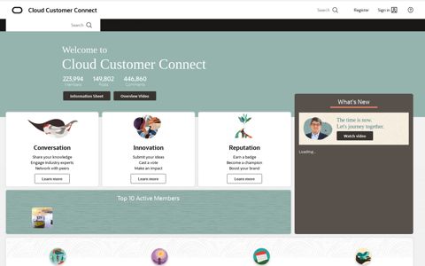 Oracle Cloud Customer Connect Community