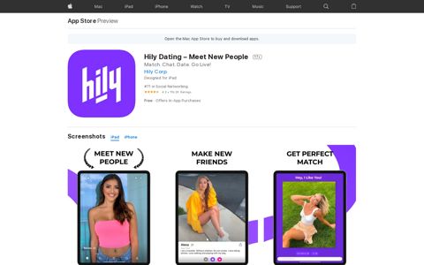 ‎Hily Dating – Meet New People on the App Store