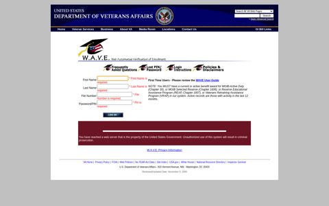 WAVE - GI Bill - Veterans Affairs