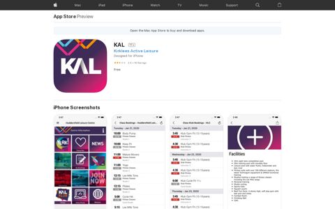‎KAL on the App Store