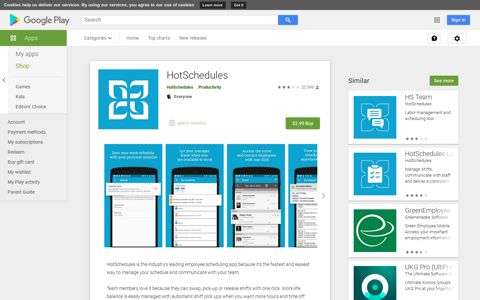 HotSchedules - Apps on Google Play