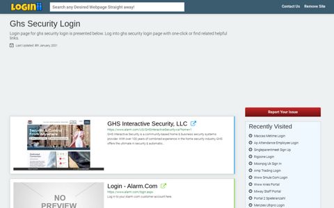 Ghs Security Login - Loginii.com