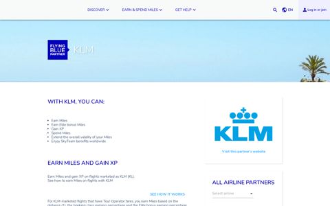 KLM - Flying Blue
