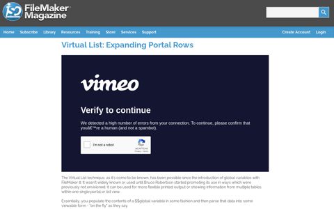 Virtual List: Expanding Portal Rows - ISO FileMaker Magazine
