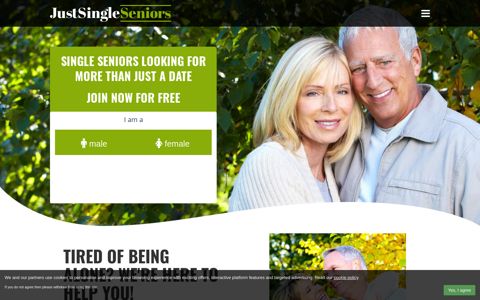 Just Single Seniors | Premium Over 40s Dating