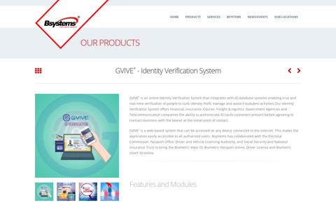 GVIVE ® - Identity Verification System - Bsystems Limited ...