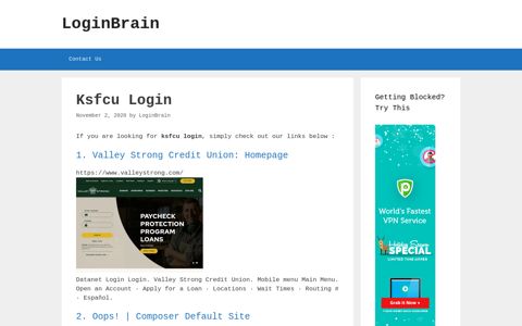 ksfcu login - LoginBrain