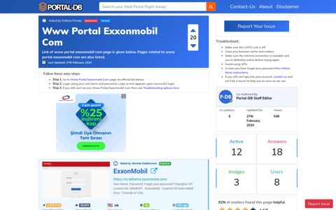 Www Portal Exxonmobil Com - Portal-DB.live