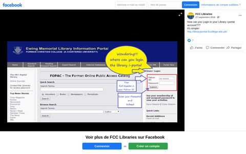 FCC Libraries - Facebook