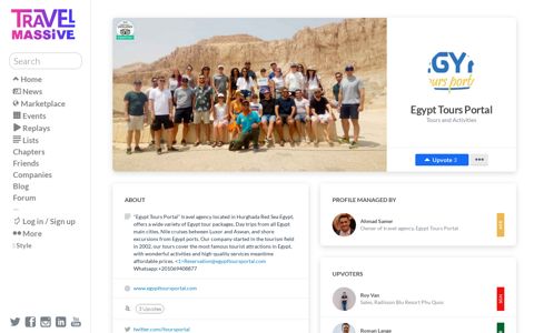 Egypt Tours Portal | Travel Massive
