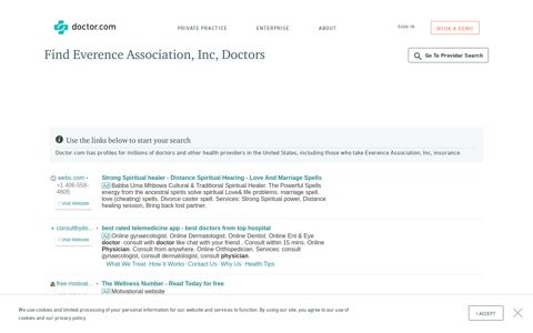 Doctors who accept Everence Association, Inc, Insurance ...