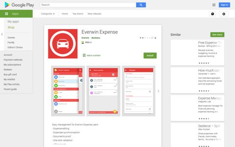 Everwin Expense – Apps on Google Play
