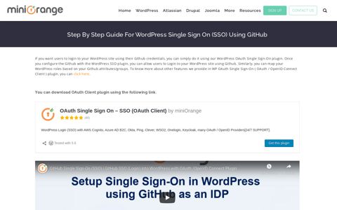 Step By Step Guide For WordPress Single Sign On (SSO ...