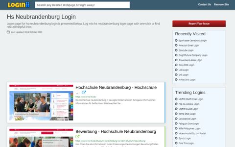Hs Neubrandenburg Login | Accedi Hs Neubrandenburg - Loginii.com