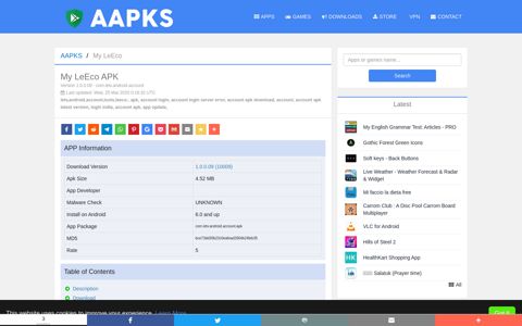 Get My LeEco APK App For Android | AAPKS - AAPKS.com