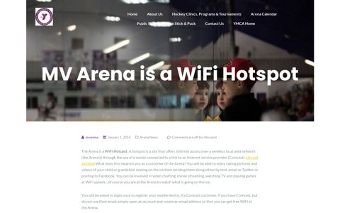 MV Arena is a WiFi Hotspot – Martha's Vineyard Ice Arena