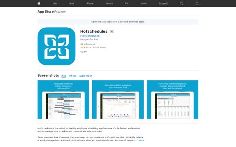 ‎HotSchedules on the App Store