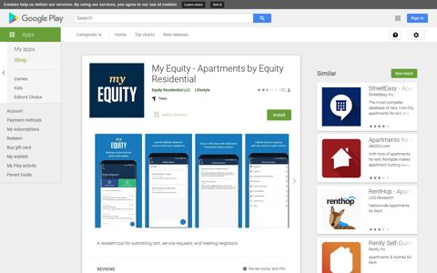 My Equity - Apartments by Equity Residential - Apps on ...