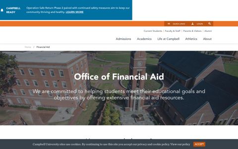 Financial Aid | Campbell University