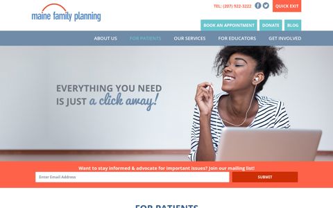 For Patients - Maine Family Planning