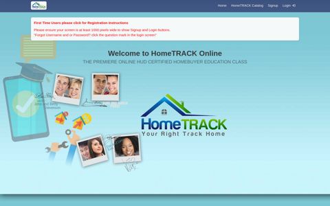 HomeTRACK Online