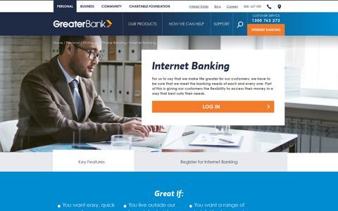 Internet Banking - Greater Bank
