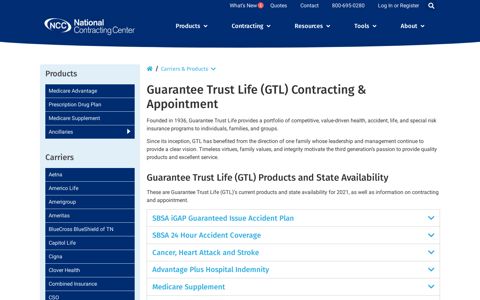 Guarantee Trust Life (GTL) Contracting & Appointment for ...
