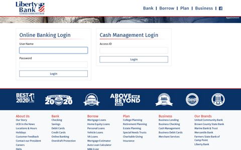 Online Banking Login - Liberty Bank
