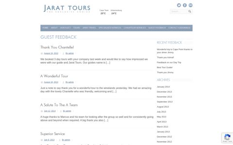 GUEST FEEDBACK | Jarat Tours - Part 3