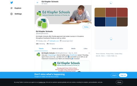 Ed Klopfer Schools (@EdKlopferSchool) | Twitter
