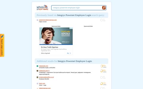 Integrys Powernet Employee Login - STSoftware Whois