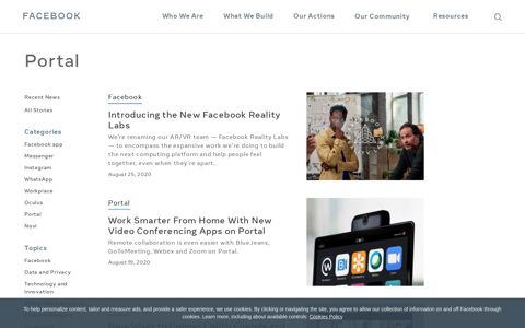 Portal Archives - About Facebook