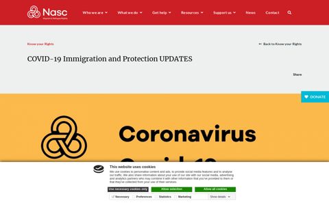 COVID-19 Immigration and Protection UPDATES | nasc