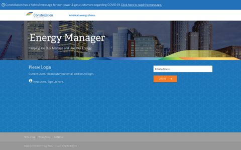 Energy Manager - Constellation