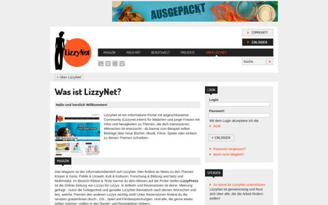 Was ist LizzyNet? - LizzyNet.de