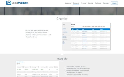 Features - LeadMailbox