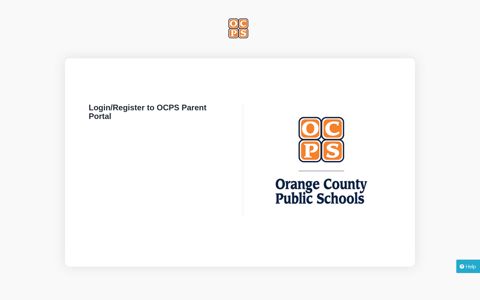 Login/Register to OCPS Parent Portal - ClassLink