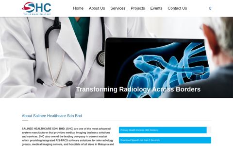 Salinee Healthcare Sdn Bhd | A Teleradiology software
